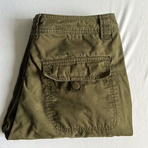 Green Cargo Pants Size 30